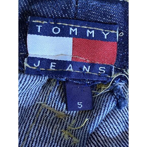 Tommy Hilfiger Womens 5 Y2K Bootcut Blue Mid Rise Denim Jeans - Picture 5 of 11